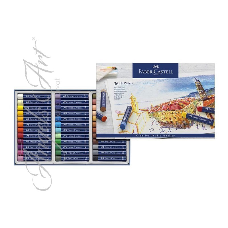 Oljni pasteli STUDIO Faber-Castell 36 kosov